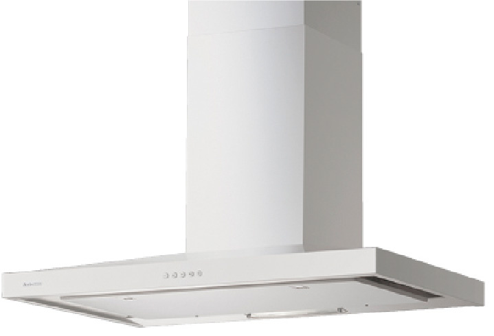 Arietta　壁付用レンジフードW90〈ホワイト〉の画像