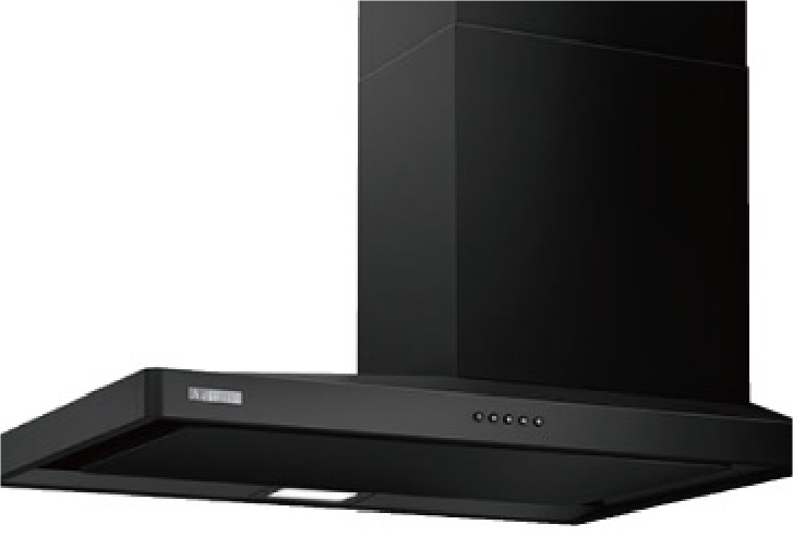 Arietta　横壁付用レンジフードW90〈ブラック〉の画像