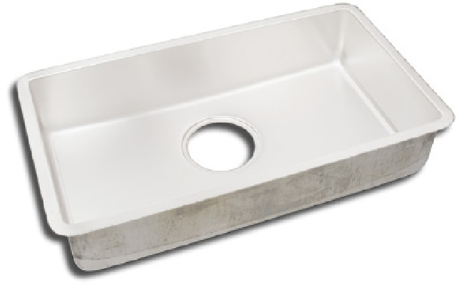 ステンレスシンク〈ホワイト〉の画像