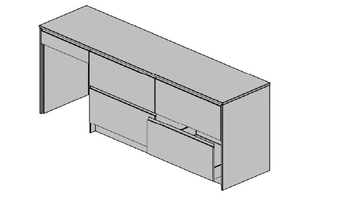 ダストスペース＋引出し