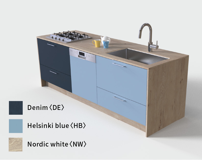 Helsinkiのキッチン画像